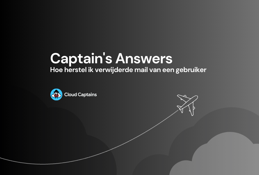 herstel verwijderde mail van een gebruiker